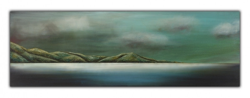 Anchor Me. Painting by Juliet Best. Inks, Glazes, Acrylic Resins on Canvas. Unframed.